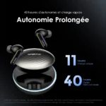 Oraimo SpaceBuds – Écouteurs Sans Fil avec Réduction de Bruit ANC 50dB – Image 7